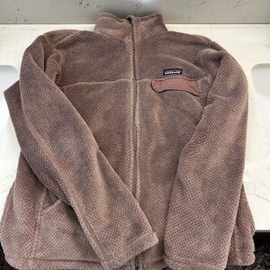 Patagonia Women's Brown Plush Fleece Jacket